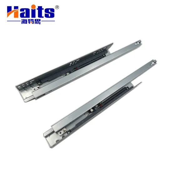 Partial Extension Undermount Soft Close Slide with Adjustable Pin Cabinet Drawer Slide 