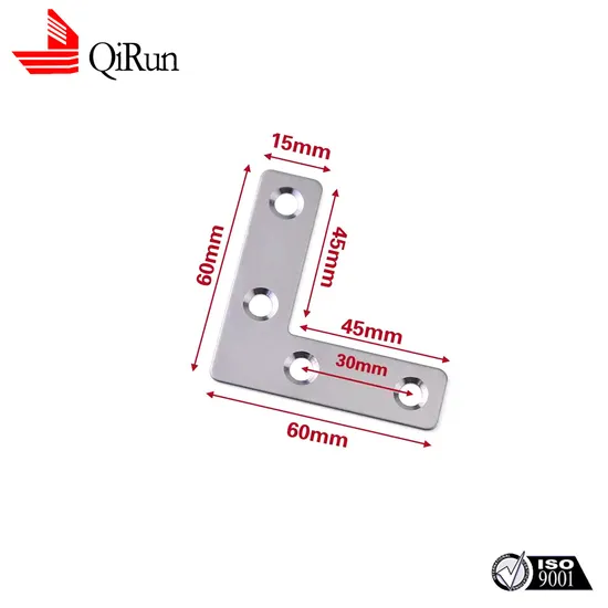 Hardware Fittings Flat Mending Repair Tie Plate Corner Brace Fixing for Furniture 