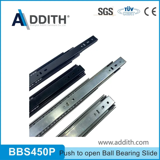 Ball Bearing Slides with Full Extension and Three