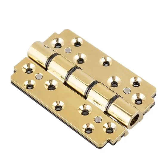 Modern Gold Profile Heavy Duty Aluminum Folding Door Hinge for Gates 