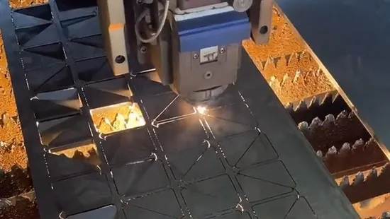 Construction Hardware Customized Carbon Steel Laser Cutting Bracket for Building Material 