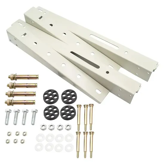 Clasp Support Metal Slide Air Conditioner Brackets High Strength for Supporting 