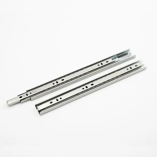 Furniture Kitchen Cabinet 45mm Full Extension Push to Open Drawer Slides Heavy Duty Drawer Slides 