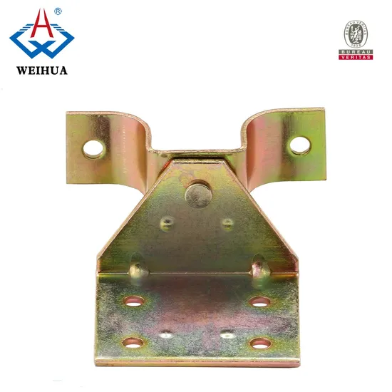 Good Quality Color Zinc Plated Hardware Bracket for Leaf Folding Extension Table Slide 