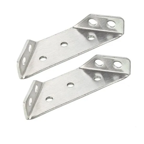 Sheet Metal Fabrication Stamping Shelf Angle Bracket Support Corner Brace 