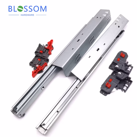 Kitchen Bottom Mount Full Extension Undermount Cabinet Concealed Drawer Slides