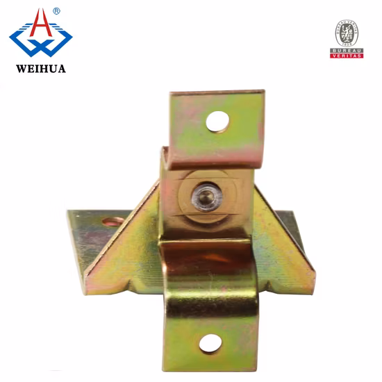 Good Quality Color Zinc Plated Hardware Bracket for Leaf Folding Extension Table Slide