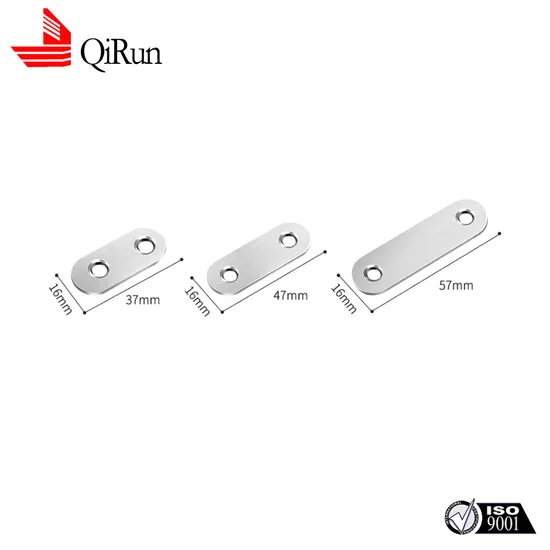 Bracket Connector Stainless Steel Straight Brackets Flat Corner Brace 