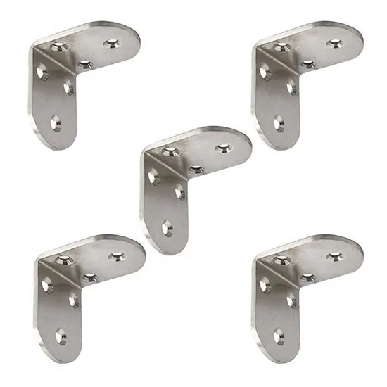 Manufacturer Custom Stainless Steel Metal Stamped Flat Steel Brackets Straight Mending Plates Repair Fixing Corner Brace 
