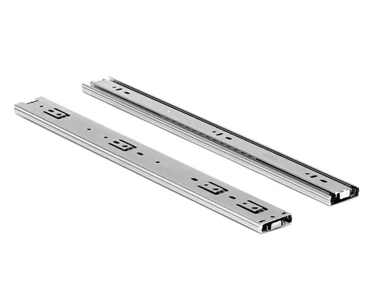 3 Fold Full Extension Ball Bearing Telescopic Furniture Drawer Slide 