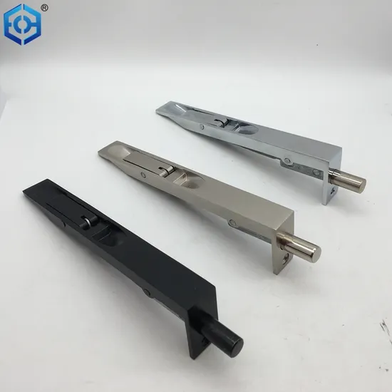 Factory Custom Door Window Bolt 1.5mm Thickness Automatic Barrel Tower Bolt 