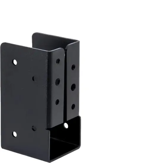 Right Angle Metal Bracket Reinforcing Rib Corner Brace for Timber Connector 