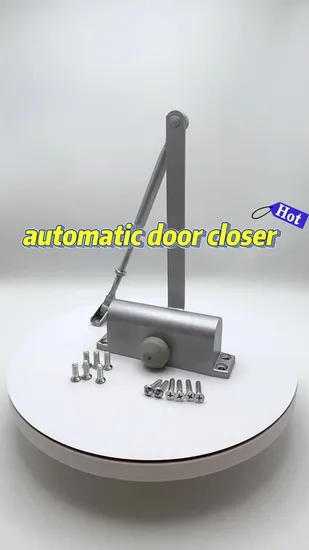 Aluminum Automatic Soft Closing Door Closer Hydraulic Sliding Adjustable Door Catches 